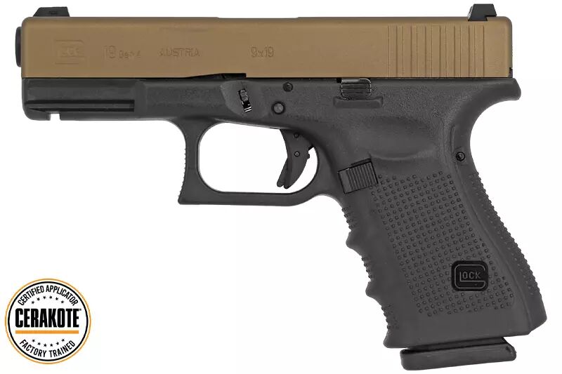 Glock 19 Gen4 VFC / UMAREX Gaz Bronze Cerakote