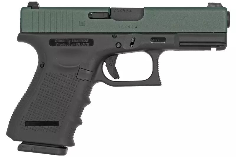 Glock 19 Gen4 VFC / UMAREX Gaz Charcoal Green Cerakote