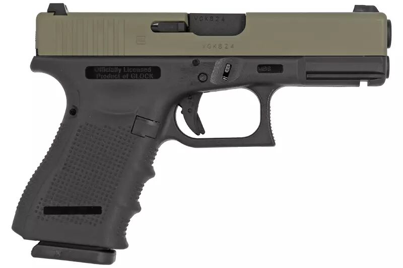 Glock 19 Gen4 VFC / UMAREX Gaz Forest green Cerakote