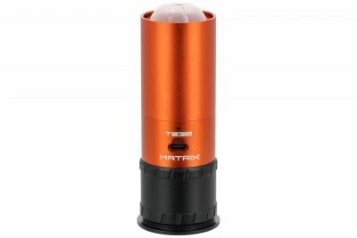 Grenade 40mm tra�ante orange noir debout