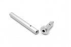 Guide Rod Aluminium Silver pour Hi-Capa 5.1 GBB Tokyo Marui AIP