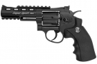 Gun Heaven (WinGun) 701 4 inch 6mm Co2 Revolver (Black Grip) - Black