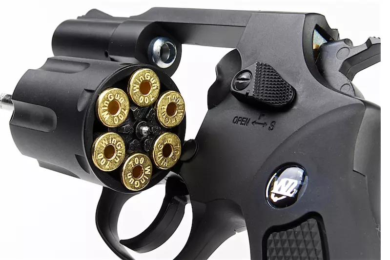 Revolver 733 2inch Black Gun Heaven CO2