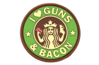 Guns and Bacon Rubber Patch Multicam