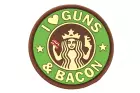 Guns and Bacon Rubber Patch Multicam