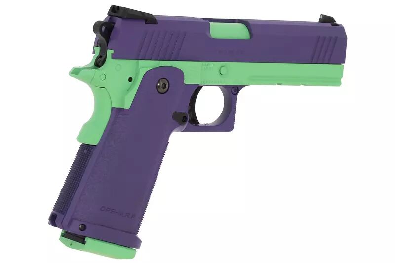 Hi-Capa 4.3 Green / Purpule Tokyo Marui Gaz Cerakote