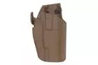 Holster Rigide Universal 83 Standard Tan WOSPORT