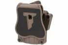 Holster CYTAC Mega-Fit droitier arri&egrave;re-droit FDE<br />
