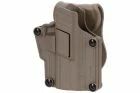 Holster CYTAC Mega-Fit droitier FDE avant-droit<br />
