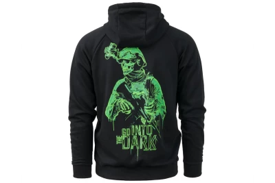 Hoodie DA Into the dark - Black