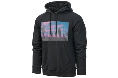 Hoodie DA Sunset - Black