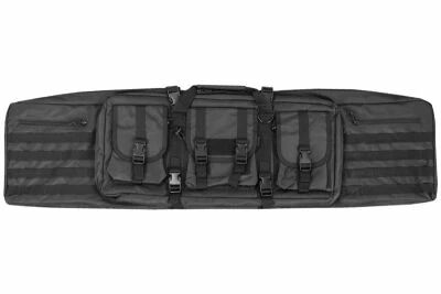 Housse double 120cm carabines WOSPORT Noir