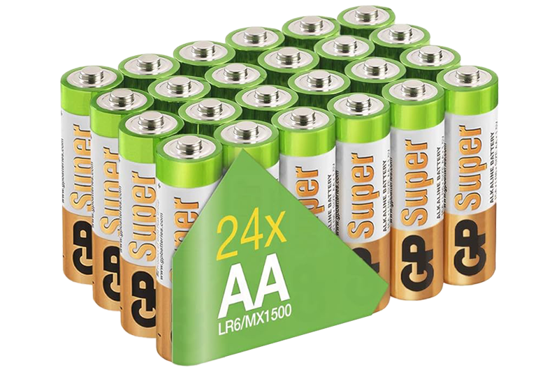 Lot de 24 piles LR06 AA GP Batteries