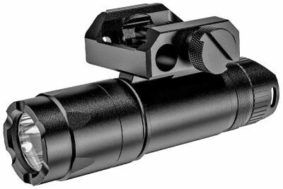 lampe tactique Adere picatinny dessous gauche