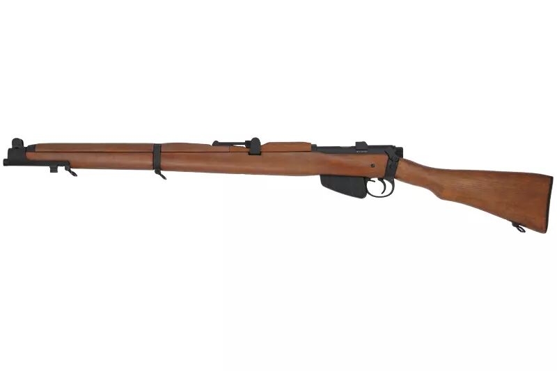 Lee Enfield No.1 MK III Real Wood and Shell Inject Wooden handguard (Spring Powered）