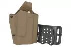 Lightweight Kydex Tactical Holster&#65288;G-X300&#65289; Tan