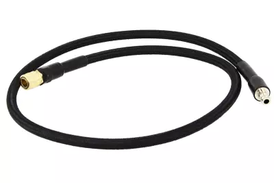 Ligne HPA haut dbit nylon tress Noire EU Mle vers US Femelle 8mm BALYSTIK