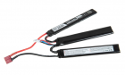 LiPo 11,1V 1300mAh 15/30C Battery - Butterfly Configuration - T-Connect (Deans