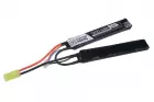 LiPo 7,4V 1200mAh 15/30C Battery - Butterfly Configuration