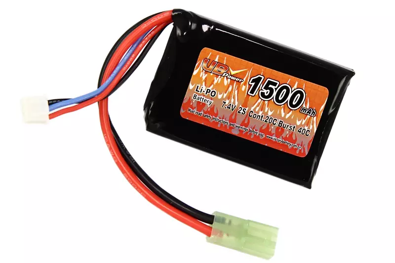 BATTERIE LIPO 7.4V 1500MAH