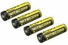 Lot 4 batteries AA rechargeables Nitecore