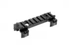 Low profile RIS rail for MP5 type replicas