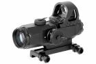 Lunette 4x24 HAMR point rouge T-EAGLE droite