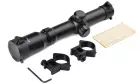 Lunette de visée 1-4x24 Tactical Scope Noir AIM pour réplique airsoft sniper.