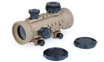Lunette de vise 1x30 rouge/vert RIS DE AIM pour rplique airsoft AEG.