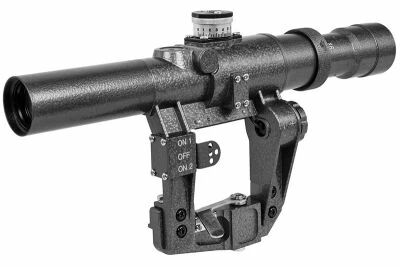 Lunette vis�e SVD Dragunov VictOptics avant gauche