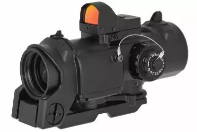 Lunette de vise type Elcan DR Gen2 1-4x32 RMR Noir Holy Warrior