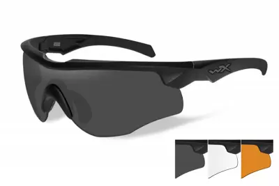 Lunettes balistiques ROGUE Comm Noir 3 crans WILEY X