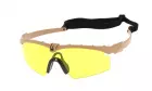 Lunettes Battle Pro Thermal Tan/Jaune - Nuprol