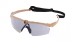 Lunettes Battle Pro Thermal Tan/Smoke - Nuprol