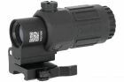Magnifier G33 x3 STS Picatinny T-EAGLE Noir gauche