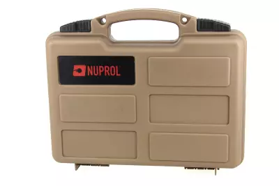 Mallette mousse prdcoupe 31 x 25 x 8 Tan Nuprol