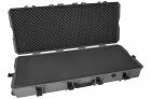 Mallette transport double slot 122 cm Grise Ouverte