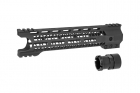  Mancraft CNC M4/AR15 Handguard ver1 - Length : 10\ - Color : Black