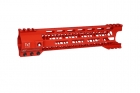  Mancraft CNC M4/AR15 Handguard ver1 - Length : 10\ - Color : Red