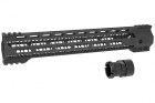  Mancraft CNC M4/AR15 Handguard ver2 - Length : 13\ - Color : Black