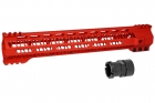  Mancraft CNC M4/AR15 Handguard ver2 - Length : 13\ - Color : Red