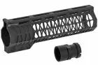 Mancraft CNC M4 Speedsoft Handguard - Color : Black - Length : 7\ 