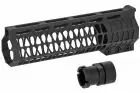 Mancraft CNC M4 Speedsoft Handguard - Color : Black - Length : 7\ 