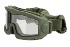 MASQUE AIRSOFT AERO LANCER ANTIBUE OLIVE/CLEAR