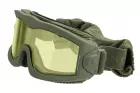 MASQUE AIRSOFT AERO LANCER ANTIBUE OLIVE/JAUNE