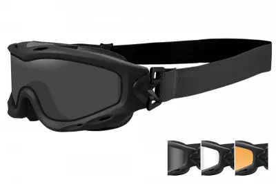 Masque balistique SPEAR Noir 3 crans WILEY X