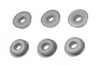 Metal bushing, Graphite, 8mm, 6 pcs