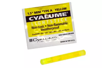 Bâton Lumineux ChemLight® 6 Jaune