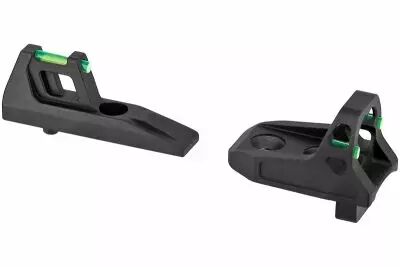 Mires Fibres Ghost Ring V2 CNC Noir pour AAP-01 GBB AAC CTM