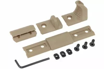 MLOK poigne tactique low profile DE